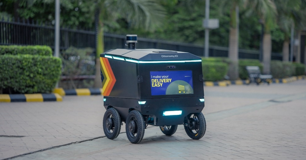 Ottonomy delivery robot
