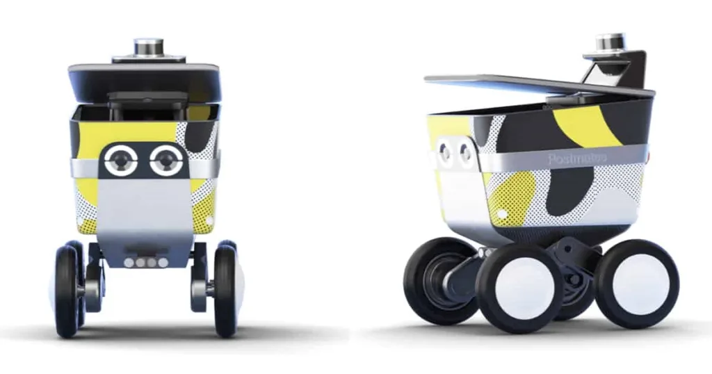Ai-Based Delivery Robot Postmates Serve